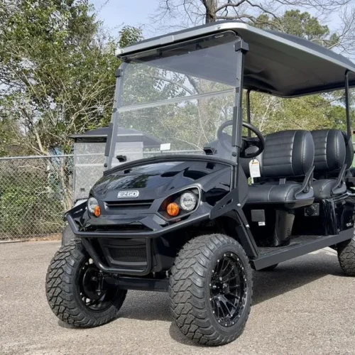 2024 E-Z-GO Express™ L6 ELiTE™ 6 Passenger Limo Lithium Black
