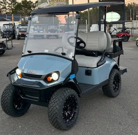 2024 E-Z-GO Express™ S4 ELiTE™ Lithium Ocean Grey